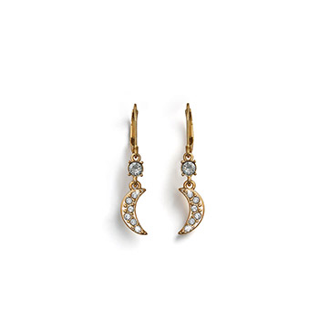 ARETES LUNA CRISTAL