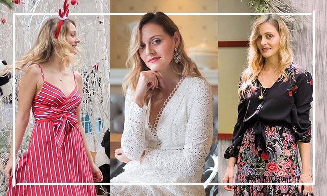Blanco, rojo y negro, básicos de esta Navidad