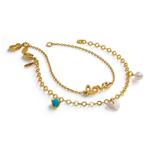 SET PULSERAS MALIBÚ LOVE