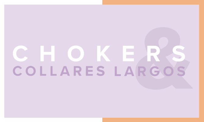 Cómo llevar collares largos y chokers en un mismo look: 3 maneras de lucir #trendy