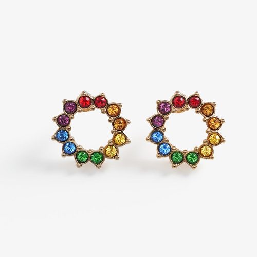 ARETES RAINBOW CHIC