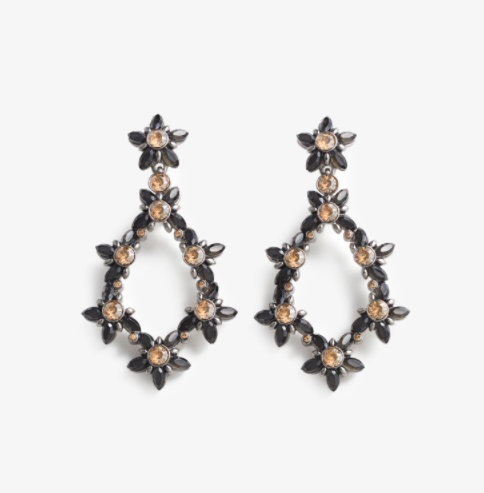 Aretes Festive Black